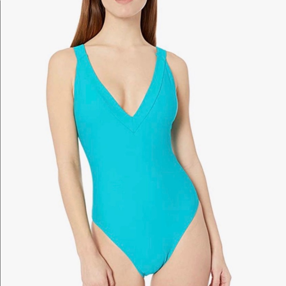 NWT Rachel Roy One Piece Swimsuit Strappy Back